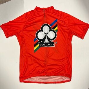 Colnago Men’s Cycling Jersey, L, like new. By Bikingthings.com, Great Condition